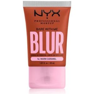 NYX Professional Makeup Bare With Me Blur Tint Foundationdrops, Nr. 16 - Warm Caramel, 30 ml