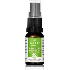 Canobo 2,75% cbd Pure BIO Mondspray Mondspoeling, 10 ml