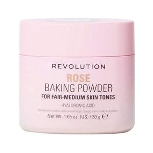 Revolution Loose Baking Powder Loose Powder, Rose, 30 g