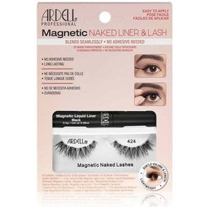 Ardell Magnetic Liquid Liner & Lash Naked Lashes 424 Wimpers, Schwarz, 1 st