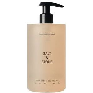 Salt & Stone Saffon & Cedar Body Wash Lichaamsgel, 450 ml