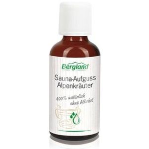 Bergland Wellness Alpenkruiden Sauna opgietmiddelen, 50 ml