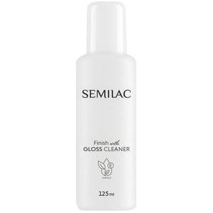 Semilac Finish with Gloss Cleaner Nagelreiniger, 125 ml