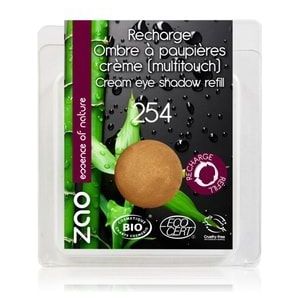 ZAO Bamboo Cream Refill Oogschaduw, Nr. 254 - Golden Bronze, 3 g