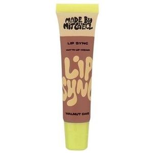 Made By Mitchell Lip Sync Liquid Lipstick, Walnut Cake, 15 ml
