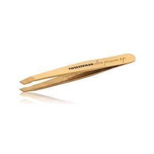 Tweezerman - Mini Slant Tweezer - Goud - Ultra Precision