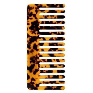 Zoë Ayla Tortoise Comb - Acetate Strengenkam, 1 st
