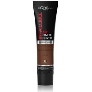 L'Oréal Paris Infaillible 32H Matte Cover Vloeibare foundation, Nr. 380 - Neutral Undertone, 30 ml