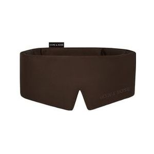 Dore & Rose - Deep Sleep Mask - Donkerbruin - Luxe Zijde