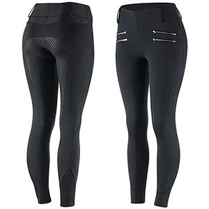 Horze Hayden - rijlegging - rijbroek - zwart- maat 34 - maat XS - dames
