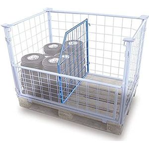 Variofit - vakverdeler - scheidingswand - pallet scheidingsrand / voor palletbak opzetrand