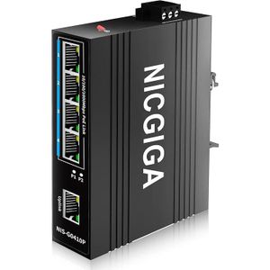 Nicgiga - 5 poorten 4x10/100/1000Mbps / up 1x1000Mbps（RJ45) - ethernet switch / netwerk switch
