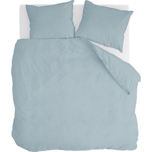 Walra Dekbedovertrek – Dekbedovertrek – Lits-jumeaux – 240×220 cm – 100% katoen - Vintage Cotton Jeans blauw
