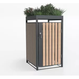 Afvalcontainerbox, afvalcontainerombouw ADRIA24, voor 1 ton 240 liter