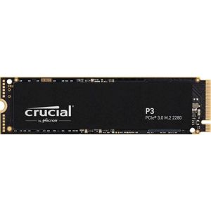 Crucial SSD P3 4TB, 3D NAND M.2 2280; PCIe 3.0 NVMe