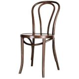 Fameg Vienna Thonet No. 18 Eetkamerstoel - Hout - Design - Bistrostoel - Walnoot