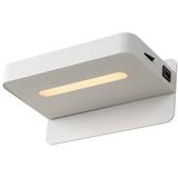 Lucide ATKIN Bedlamp 1xGeïntegreerde LED - Wit