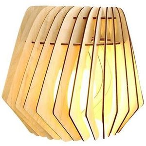 Bomerango Spin M houten lampenkap medium - Ø 37 cm