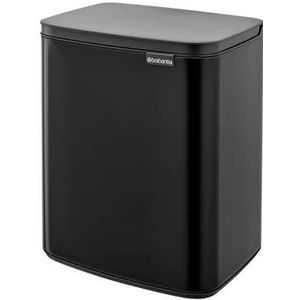 Brabantia Bo Afvalemmer 12 L - Matt Black