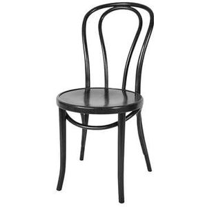 Fameg Vienna Thonet No.18 Houten Bistrostoel Zwart