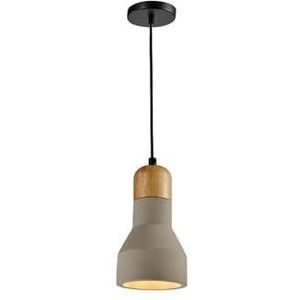 QUVIO Hanglamp hout en beton - QUV5047L-GREY