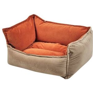 Beliani - IZMIR - Dierenbed - 50 cm - Beige - Fluweel