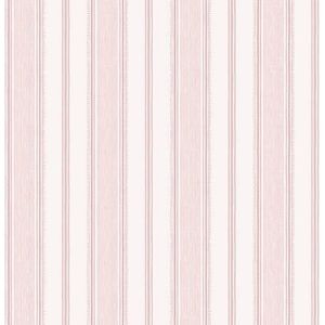 Laura Ashley Vliesbehangs-sHeacham Stripe Blush - Roze - 10mx52cm