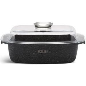 Edenberg Stonetec Line - Braadpan van Gesmeed Aluminium - 5.5 liter