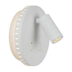 Lucide BENTJER Bedlamp 1xGeïntegreerde LED - Wit