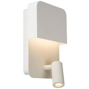 Lucide BOXER Bedlamp 1xGeïntegreerde LED - Wit