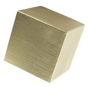 QAZQA Moderne wandlamp goud - Cube