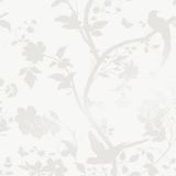 Laura Ashley Vliesbehang |Oriental Garden Pearlescent White - 10mx52cm