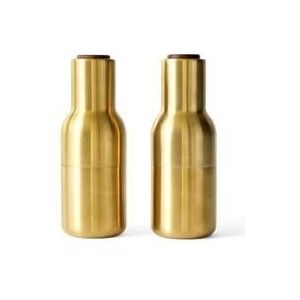 Menu - Bottle Grinder - Peper- en zoutmolen - Brushed Brass (Messing) - Set van 2