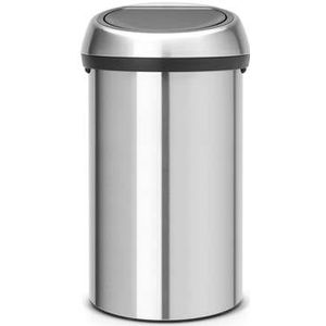 Brabantia Touch Bin Prullenbak - 60 liter - Matt Steel Fingerprint Proof