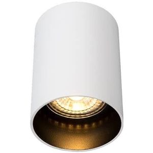 Atmooz - Opbouwspot Nuo Fix - Wit - Plafondspot - Slaapkamer / Woonkamer - Hoogte 10cm