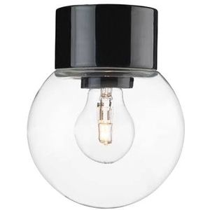 Ifö Electric Classic Globe Plafond- En Wandlamp Ø15 Transparant Zwart