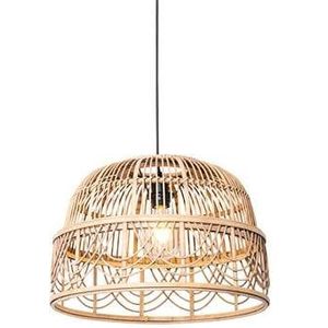 QAZQA Oosterse hanglamp rotan 49 cm - Michelle