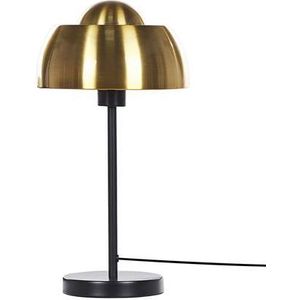 Beliani - SENETTE - Tafellamp - Zwart|Goud - Metaal