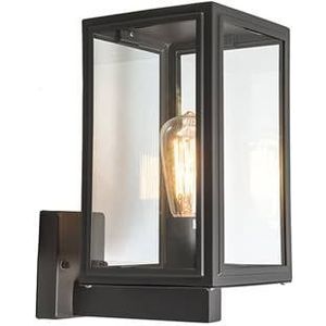 QAZQA Industriële buitenwandlamp grijs IP44 - Sutton Up