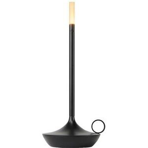 Graypants Wick tafellamp LED oplaadbaar zwart