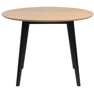 by fonQ basic Crow Eettafel - Ø 105 cm - Zwart