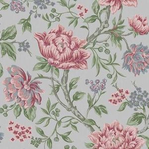 Laura Ashley Vliesbehangs-sTapestry Floral Slate Grey - 10mx52cm