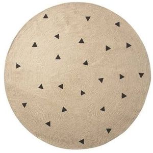 ferm LIVING Jute Vloerkleed Ø 130 cm