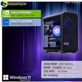 Sedatech - Werkstation Compact ATX - Intel i7-14700KF - Geforce RTX4060 - 32Gb DDR5 - 2Tb SSD M.2 - Windows 11 - Desktop computer