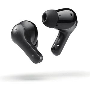 Motorola MOTO Buds 135 Draadloze Oordopjes - Draadloze Oortjes met Bluetooth 5.2 - Waterbestendige In-Ear Oordopjes - Earbuds tot 18 Uur Afspeeltijd - Zwart