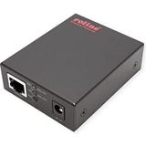 ROLINE - 10/100/1000Base-T naar Dual Speed Fiber Media Converter - Zwart - Ethernet naar Glasvezelconverter