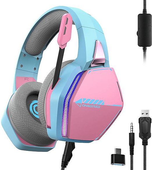 ONiVERSE - Nebula - Gaming-headset - Roze