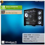 Sedatech - Advanced Gaming PC - Desktop Computer - AMD Ryzen 5 7600X3D - 32Gb DDR5 - 2Tb SSD M.2 - Windows 11