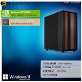 Sedatech - Werkstation Premium - Desktop Computer - AMD Ryzen 9 9900X 12x 4.4GHz - Geforce RTX5090 - 32Gb DDR5 - 2Tb SSD M.2 - Windows 11