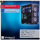 Sedatech - Pro Gaming PC - Waterkoeling - Intel i9-14900KF - Radeon RX 9070XT - 32Gb DDR5 - 2Tb SSD M.2 - Windows 11 - Desktop computer